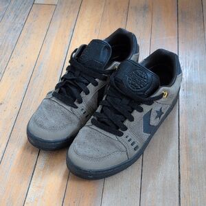 Converse Black and Tan Sneakers